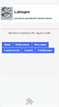 Mobile Screenshot of labogen.it